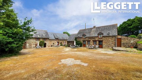 A14167 - This nicely renovated complex of five gites and an apartment located in the lovely countryside of central Brittany offers a superb business opportunity, and excellent income potential. The complex sits on over 5000m2 of land and is just a sh...