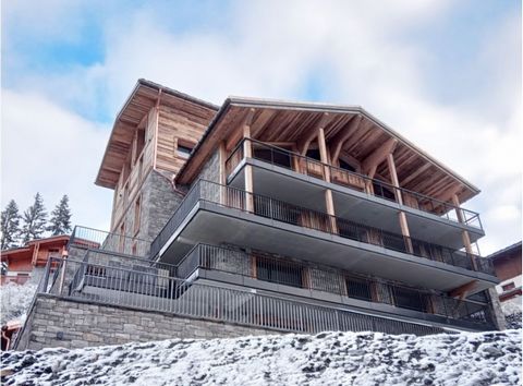 In the family resort of La Rosière, in the heart of the San Bernardo ski area, a brand new residence is opening its doors. This residence (5-storey building with elevator) is one of the last recent establishments in La Rosière, located in a quiet are...