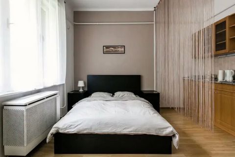 This absolutely marvellous, studioapartment is located right next to Buda Castle, in the very heart of Budapest! Budapest’s historical city center and most famous sights on the palm of your hand! The quiet apartment has been newly furnished to the hi...