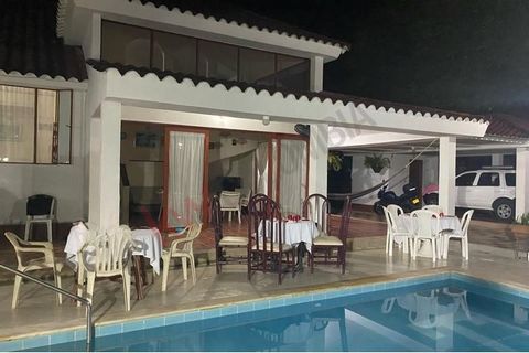 Finca, with house, modern construction and easy maintenance; The pool is recently remodeled. Roofs with iron structure and zinc tiles, in order to make better use of sunlight. It has canals and rainwater storage tank, kiosk-bar, BBQ, cistern, capacit...