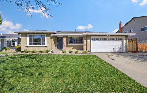 Beautiful Remodeled Single Story on one of Blossom Valley's Best streets and neighborhoods! Nestled along the foothills, this home has remodeled kitchen and bathrooms, Double Pane windows, newer floors and paint, new baseboards. Outstanding floorplan...