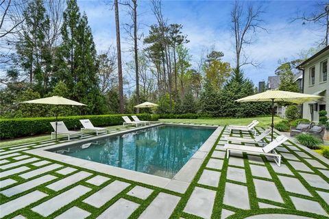 Nestled on the best street in Kingswood, off of West Paces Ferry, in the heart of Buckhead, is a special residence that has had an extensive expansion and complete upgrade to the residence, systems, property and pool. Under the direction of custom ho...