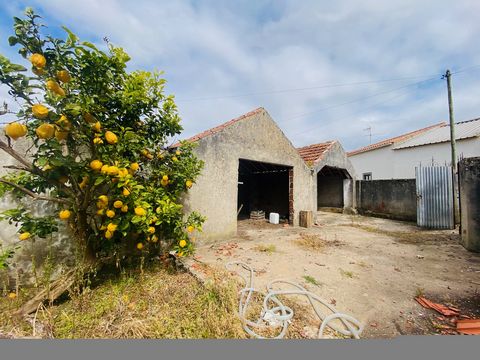 Old house and building plot - Caldas da Rainha These are 2 articles: - Walled urban property with storage rooms, patio and well and a total area of 185m2 with 50m2 registered as storage rooms. - Contiguous rustic property with 765m2. The 2 articles a...