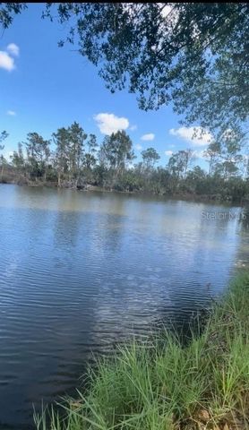 TROPICAL GULF ACRES!! Beautiful buildable lot where you can also have a pier for kayaks or paddleboats on a nice sized lake. Beautiful and exotic, very Hawaiian vibe in Florida . Enjoy Walking on the property and visualize the project for your new dr...
