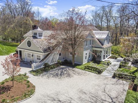 Is your heart set on Rosebrook Road? Welcome to this exquisite property with perennial secret garden trails, ornamental trees, and enchanting brook bordering 10.7 acres of Audubon/New Canaan Land Trust. Custom designed by renowned architect Robert De...