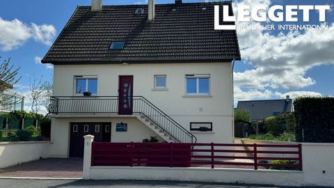 A29094JCO50 - This property is light, bright and in superb order, it is just out of the centre of Carentan, on a quiet road, a 10 minute walk to the train station for access to Paris and Eurostar, a 45 minute drive to Cherbourg, and less than an hour...