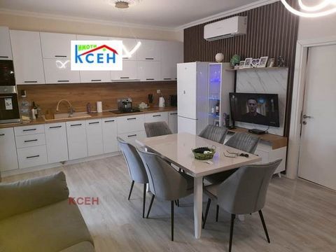 Property KSEN for sale a newly built two-storey house in kv. Vabel, Fr. Targovishte with an area of 135 sq.m. and an adjoining yard of 540 sq.m. The property has the following distribution: first floor - entrance hall, living room with kitchen and ac...