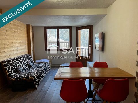 Spacieux studio avec coin nuit lit double, vue dégagée
