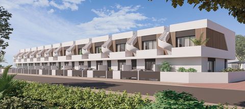 Adosado de 2 dormitorios a la venta en Pilar de la Horadada~~Vida contemporánea en el corazón de la Costa Blanca~Bienvenido a esta exclusiva promoción de 12 modernas casas adosadas y casas adosadas en esquina, situadas en la animada localidad costera...