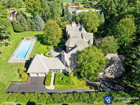 What a incredible offering in Oak Brook One of the finest properties. Luxury living at its best! Magnificent residence on a close to 3 acre private interior estate in Oak Brook offers privacy and a resort style living designed for family enjoyment an...