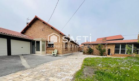 Maison 4 chambres avec garages et dépendances dans quartier calme de Berck ville (normes PMR Rez de chaussée)