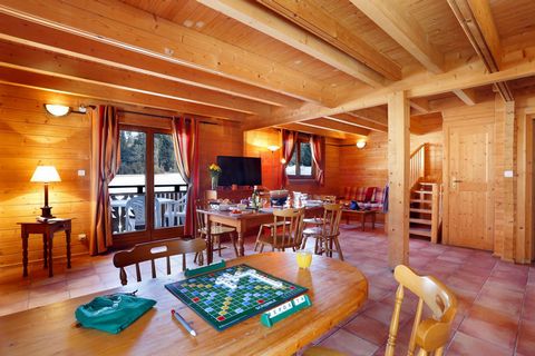 The chalets in Morillon, Alps, France were designed with nature in mind. They were built with traditional wood from the region and offer the charm of the past with their openwork balconies. The residence, Morillon, Alps, France offer a lounge area an...