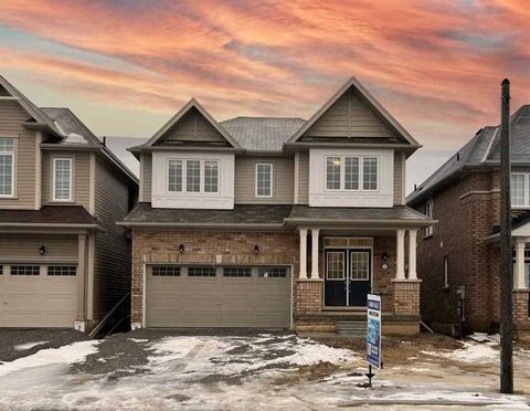 Immaculate Bright & Open Concept New Home In A Coveted Neighbourhood. This 4 Bedroom, 3.5 Bathroom Home Is Nestled In A New Sub-Division With 9 Foot Ceilings Throughout. This Property Has Been Tastefully Upgraded With A Upgraded Doors, Insulated Gara...
