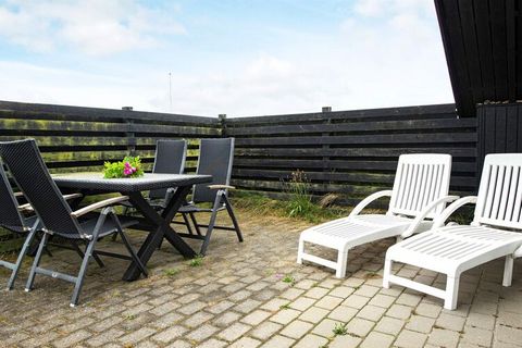 Situated in the dune landscape between Ringkøbing fjord and the North Sea, you will find this cosily furnished cottage. The cottage is furnished with a combined living and dining room in open connection with the kitchen. By the large window there is ...