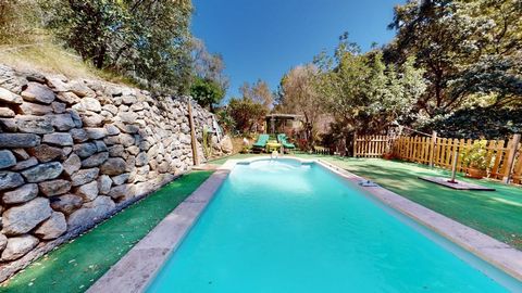 3. Rustic House → If you want to enjoy a true Paradise and true tranquility, this is your home, since it has a privileged location surrounded by nature and fantastic views of the Sierra de Tramuntana. It is a traditional Mallorcan house made of stone...