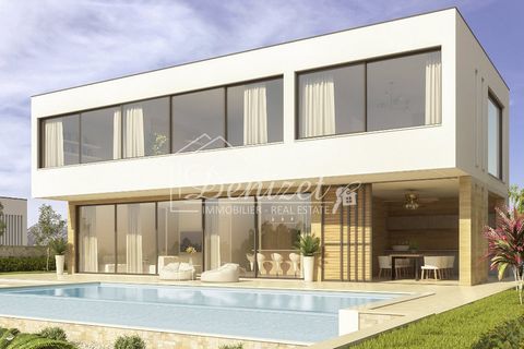 Villa with pool and beautiful sea view near Trogir is for sale. Construction is expected to begin in September 2023. The villa is spread over the basement, ground floor and first floor. It has a total net living area of 163 m2. In the basement there ...