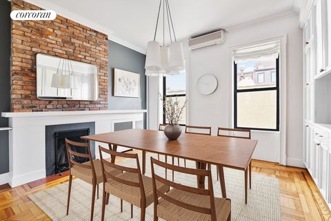 457 1st Street, Unit 2 This stunning brownstone, located on lovely First Street, has endless potential. The upper duplex boasts 3 bedrooms and 2.5 baths and a stunning chef's kitchen with stainless steel appliances. This unit is ideal for entertainin...