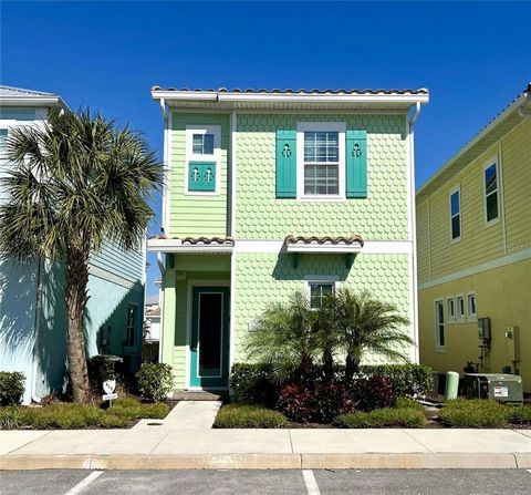 BEAUTIFUL COTTAGE in Margaritaville Resort Orlando with a POOL and SPA! List Price INCLUDES City Furniture/Housewares Package (Original Cost $43k). This AMAZING Two-Floor Home Features an Open Concept Living and Dining Room with Ceiling Fan, a Kitche...