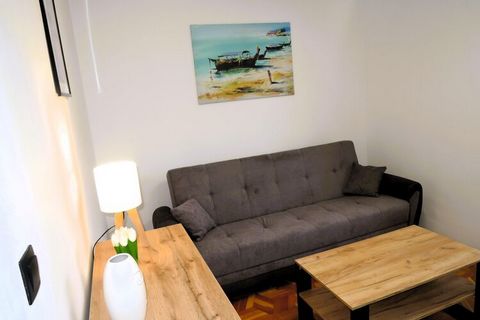 Large, comfortable holiday apartment. At guests' disposal: living room, 2 bedrooms, well-equipped kitchen, bathroom with shower, washing machine, toilet, balcony and a private, landscaped garden with a barbecue, garden furniture, sandbox and swing. I...