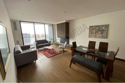 For sale cozy apartment with terrace and excellent view of the city, double height, illuminated, in a modern building with club house. 2 bedrooms with walk-in closet, private bathrooms, bedroom hall, dining room, open kitchen, social bathroom, equipp...