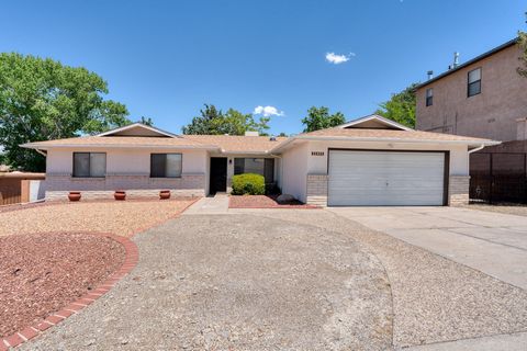 OPEN HOUSE SATURDAY, MAY 18TH FROM 3:00 PM - 5:00 PM Charming single-story home in coveted NE Heights! Ideal location near schools, parks, shopping, and foothill trails. This home offers two living areas, dining room, four spacious bedrooms, three ba...