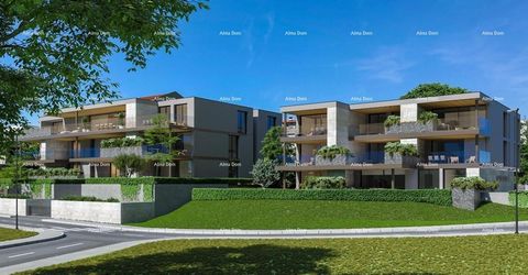 Appartementen te koop in een nieuw woonproject in Novigrad! Het complex bestaat uit twee wooneenheden, in totaal 14 appartementen. Dit leuke appartement, Type A, is gelegen op de 2e verdieping van gebouw B en bestaat uit een entree, woonkamer, keuken...