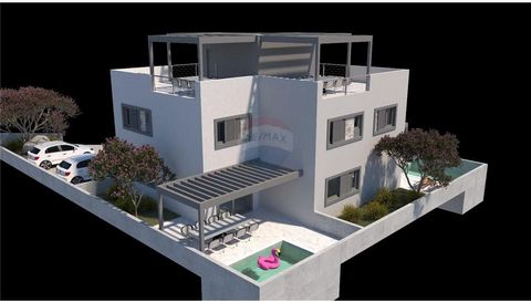 Location: Zadarska županija, Nin, Nin. This modern duplex is located in Nin, 50 meters from the sea, 300 meters from the beach Ždrijac and 300 meters from the center of Nin. It consists of two two-story apartments with a roof terrace, and a garden an...