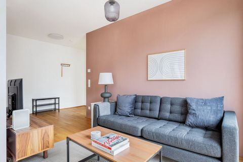 For stays longer than 1 month, we offer custom pricing. Please reach out for an exact quote! Discover the best of Vienna, with this modern apartment in a great location. It’ll be easy to simply show up and start living in this fashionably furnished a...