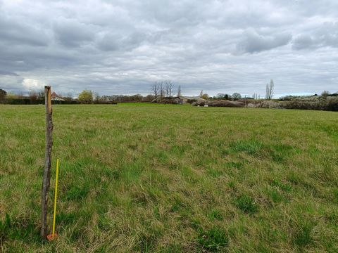 Terrain à bâtir.