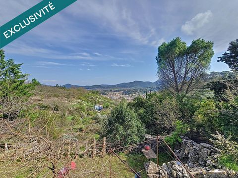 Mas T3 avec vue imprenable et terrain de caractère sur les hauteurs de Bédarieux – Environnement rare