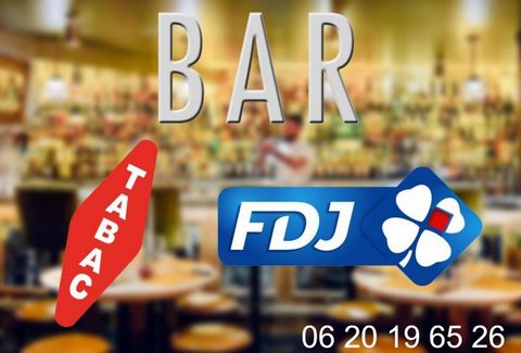 **Exceptional Business Opportunity in Agen!** Jean Pierre SEMEILLON from the SAFTI real estate network is delighted to present you with this unique offer: a commercial property combining a Bar, Tobacco shop, FDJ (French lottery), Amigo, and E-liquid,...