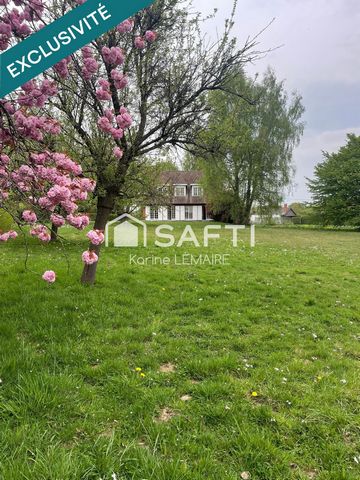 Maison individuelle au calme comprenant un terrain constructible attenant.