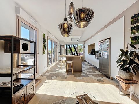 Appartement T4 dexception en attique avec vue panoramique 110 m2 - Allonzier-la-Caille