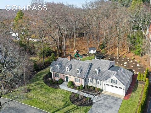 Sprawling expanded cape set on stunning private 1/2 acre lot in coveted Brooks neighborhood! The curb appeal alone will draw you in to this spacious 4300+ sf 4BD 4 BA home offering a classic exterior with a stunning 