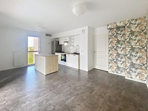 Appartement T3 avec balcon, garage et cave