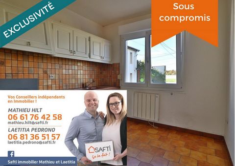 Appartement T3 avec cave, garage et jardin - primo accédant ou investisseur