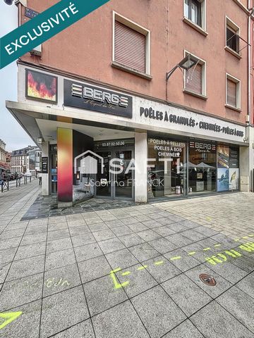 Murs commerciaux 115m2 - Emplacement premium en angle - Centre ville Sarreguemines