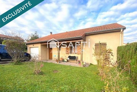 MAISON INDIVIDUELLE PLAIN-PIED 3 CHAMBRES GARAGE JARDIN