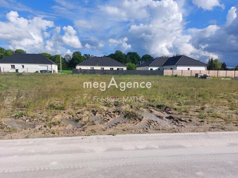 Terrain viabilisé de 825 m²