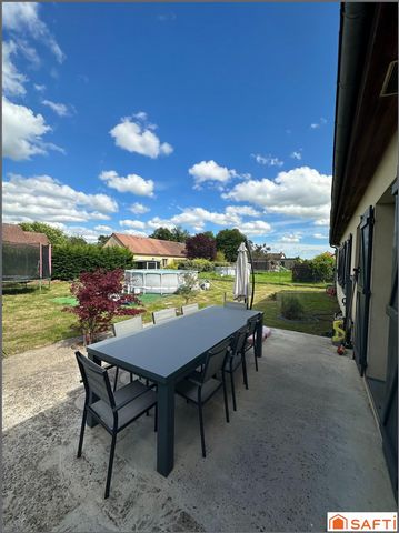 Maison de plain pied avec 5 chambres