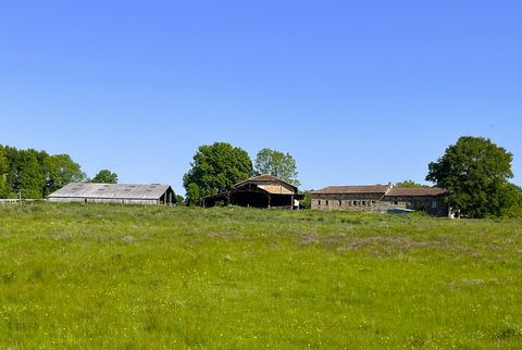 Ferme de 14 hectares avec grande ferme, dépendances, fort potentiel