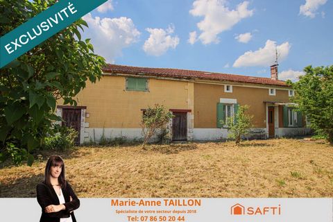 Maison en pierre à rénover - 3 chambres - dépendances - terrain de 1 110 m2
