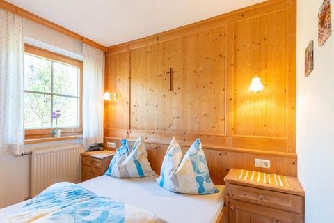 This cozy holiday apartment in an authentic Austrian holiday home is located in Going am Wilden Kaiser in the middle of a fantastically beautiful mountain scenery. Small families, couples and friends will find comfort, beautiful furnishings and a nat...