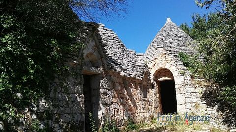 Selling a large farm in the countryside of Cisternino. Ancient farm located a short distance from the town centre in a panoramic position; this property has a complex of trulli with 13 cones to be restored for a surface of about 150 sq m and a vast t...