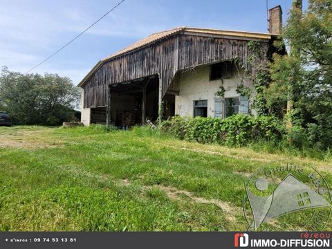 Fiche N°Id-LGB160170 : Lafitte sur lot, secteur Surenaround, House of about 350 m2 + Land of 2655 m2 - View: Countryside - Old construction - Ancillary equipment: garage - parking - fireplace - attic - - heating: None - provide qq. Works - More infor...