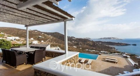 Mykonos, Villa For Sale, 300 sq.m., In Plot 4350 sq.m., Property Status: Amazing, Floor: Ground floor, 3 Level(s), 6 Bedrooms (6 Master), 6 Bathroom(s), 2 WC, Heating: Autonomous - Electricity, View: Mountain View + Sea view, Building Year: 2005, Ene...