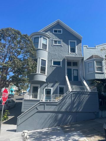 Amazing corner 3-unit Victorian in the heart of Bernal Heights with the lower unit delivered vacant. Nestled on a tree-lined street comfortably on Bernal's west slope in the convergence of two of San Francisco's most desirable locations - the Mission...