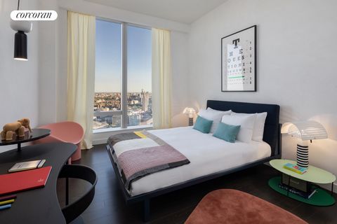 ONE MANHATTAN SQUARE OFFERS ONE OF THE LAST 20-YEAR TAX ABATEMENTS AVAILABLE IN NEW YORK CITY Residence 64F is a 1,163 square foot two bedroom, two bathroom with an open gourmet kitchen and breakfast bar. This spacious corner residence faces South We...