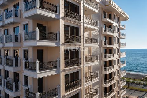 Stylish Flats Near the Sea in Mahmutlar Alanya Mahmutlar, one of the developing regions of Alanya, changes day by day. All the necessary facilities for a quality and comfortable life are available in the region. The flats are in a single-block comple...
