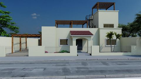 Welcome to Casa Amanecer CONSTRUCTION HAS STARTED This affordable pre sale home has it all There is a master bedroom plus office on the first floor for those who don't like stairs and a master or guest suite on the second floor with a terrace and vie...